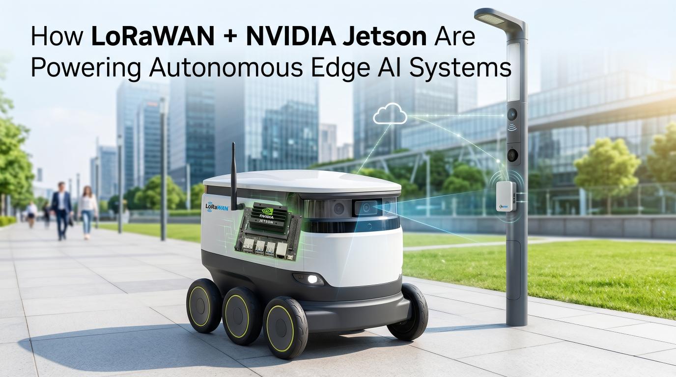 How LoRaWAN + NVIDIA Jetson Are Powering Autonomous Edge AI Systems 